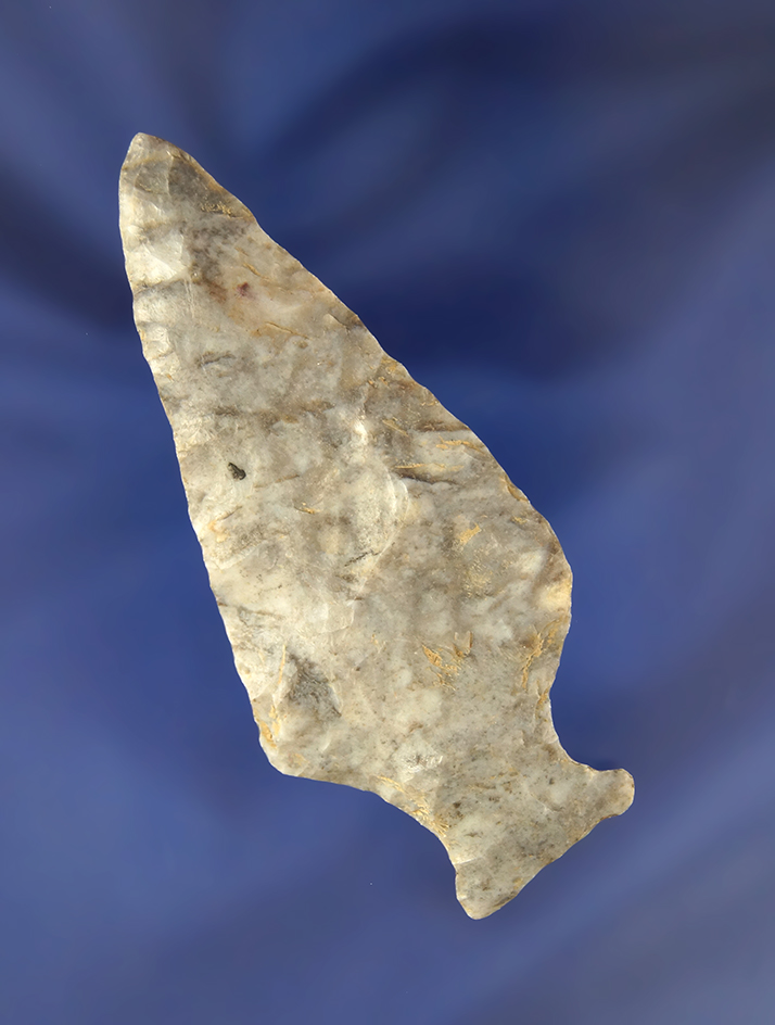 3 1/8" Ashtabula made from Coshocton Flint found in Huron County Ohio.