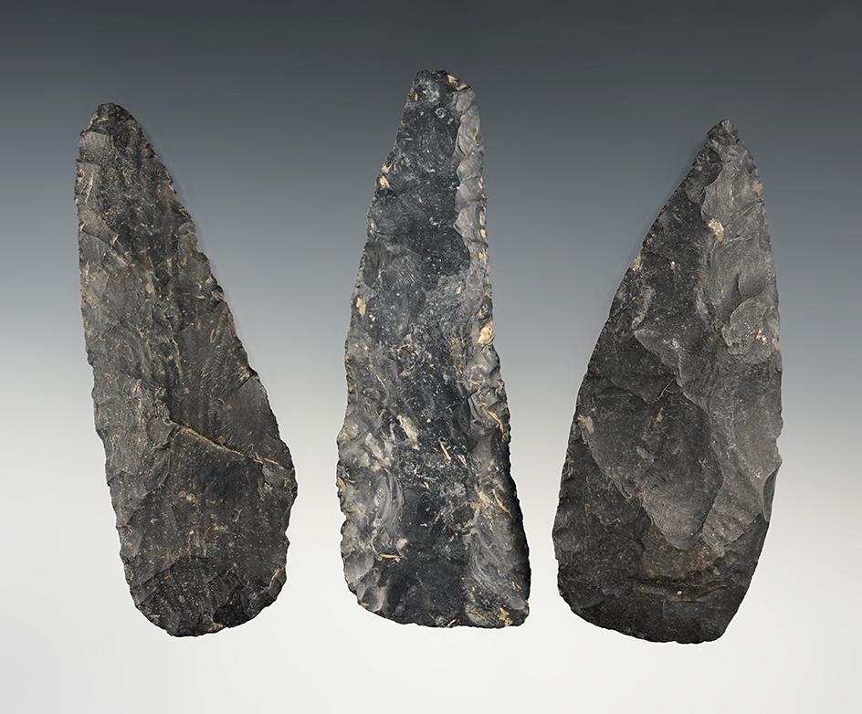 Set of 3 well made Ohio Knives. The largest is 4 1/2".