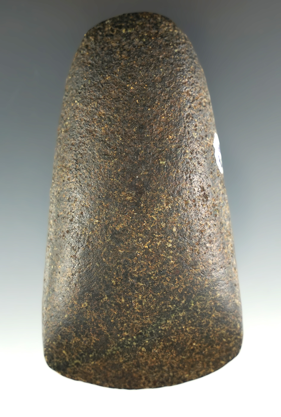 3 9/16" Celt found in Defiance Co., Ohio. Ex. Parrish Collection.