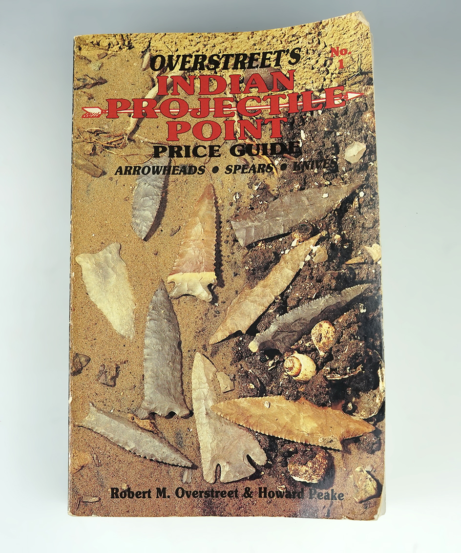 Softcover book - "Overstreet", #1, in very decent condition.