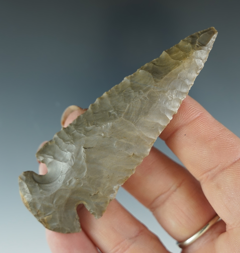 3 5/16" Dovetail that is nicely made, found in Kentucky.