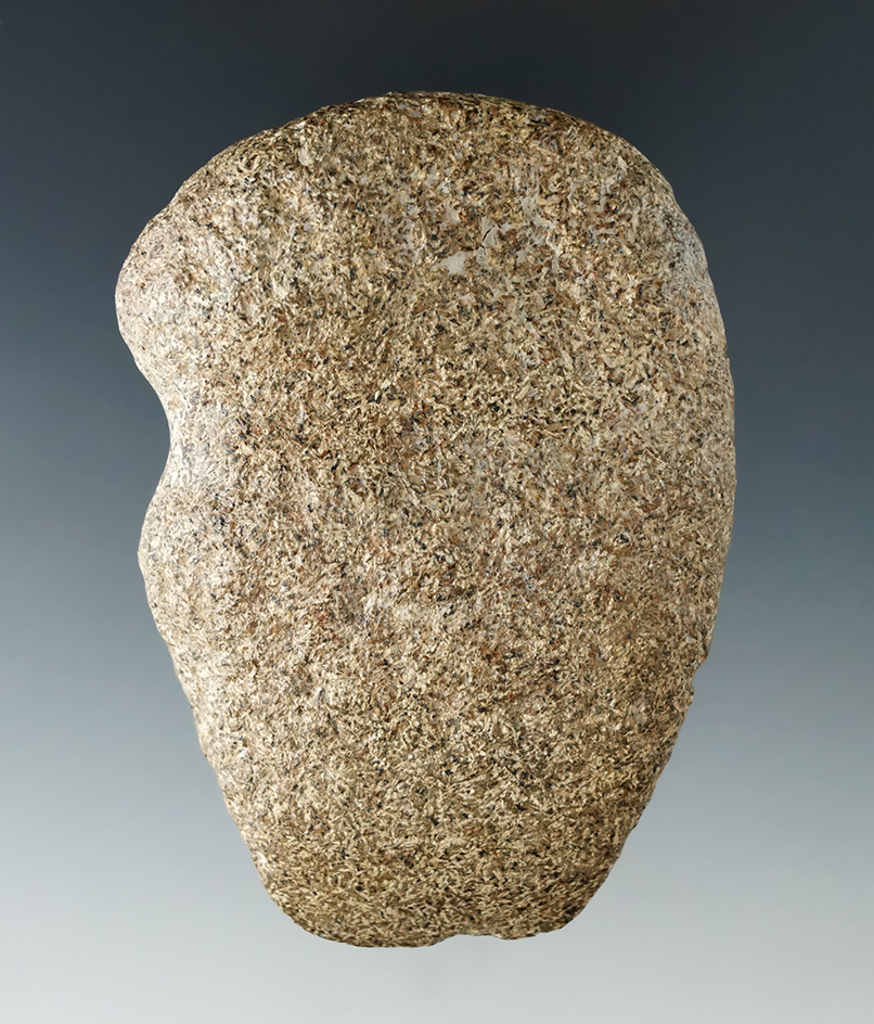 3 1/4" miniature 3/4 grooved Hardstone Axe found in Washington Co., Ohio.