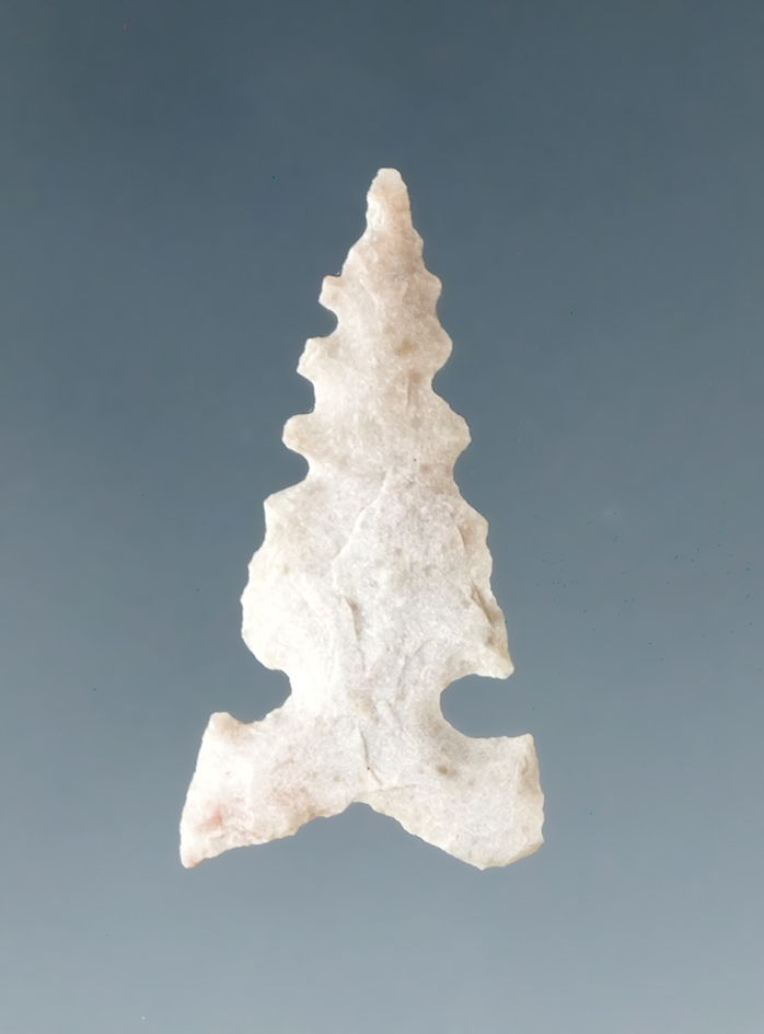 1" Toyah found in Texas. Ex. Charles Shewey Collection.  Ex. Museum!