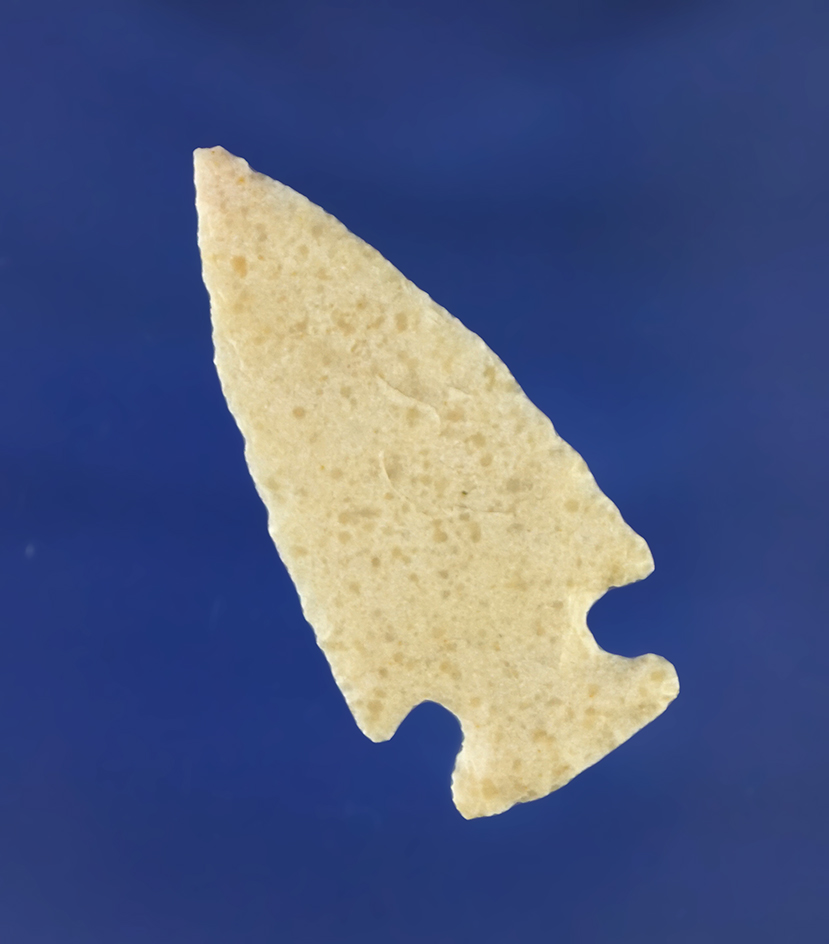 1 5/8" Cornernotch arrowhead found in the Midwestern U. S.