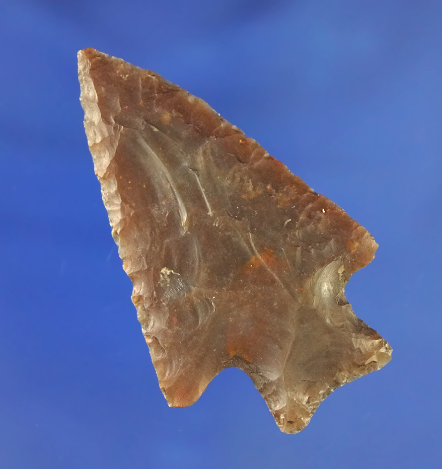 2 1/4" Texas Dart Point made from attractive material.