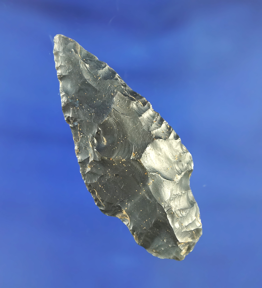 2 1/2" Adena found in Montgomery Co., Kentucky made from nice quality hornstone.