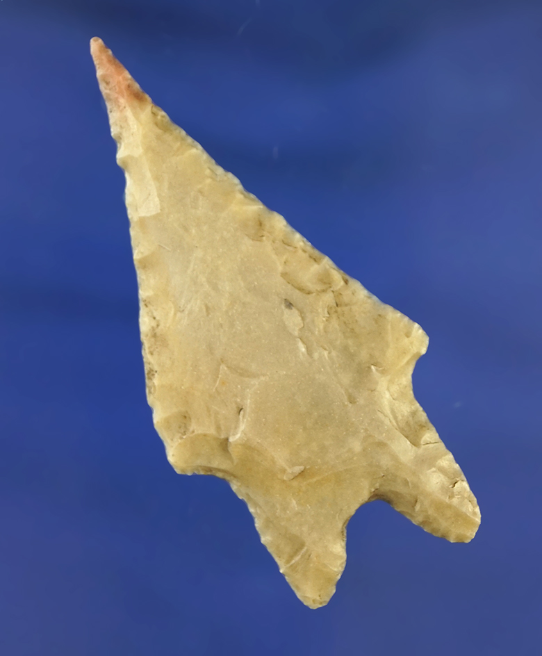 2 5/8" needle tip Pedernales point found in Texas.