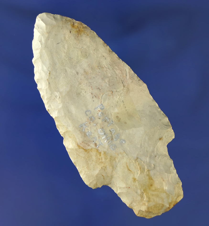 3 1/4" Adena found near Kent in Portage Co., Ohio.