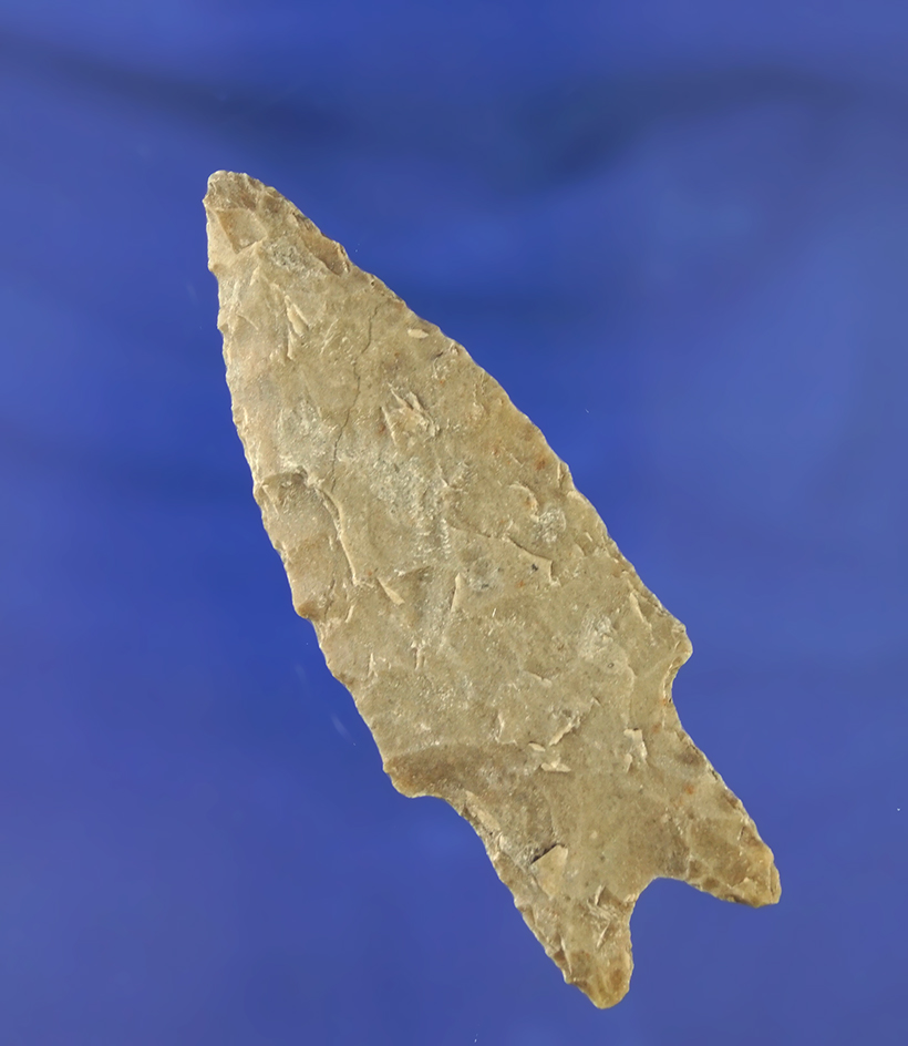 3 3/16" nicely styled Pedernales point found in Texas.