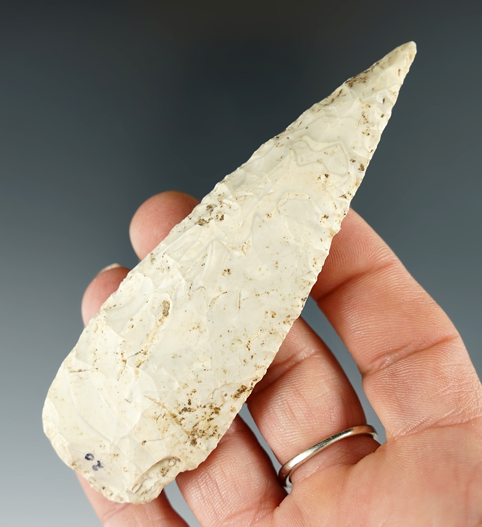 3 15/16" Flint Knife found in Missouri.