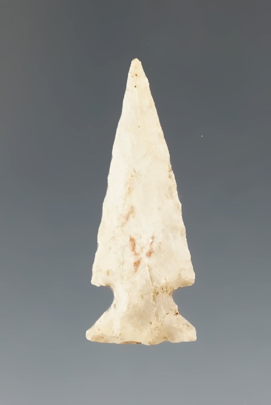 1 1/4" Scallorn point found in Texas.