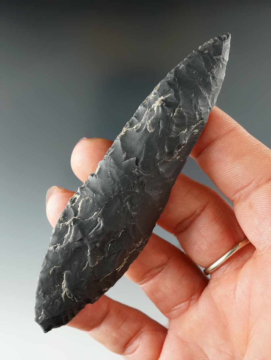4" Paleo Kennewick made from Dacite found in Lake Co., Oregon.