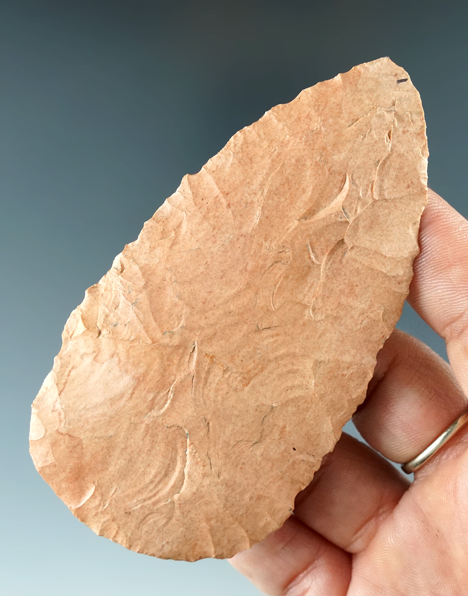 3 13/16" Archaic Blade found in Tennessee. Ex. Tom Davis.