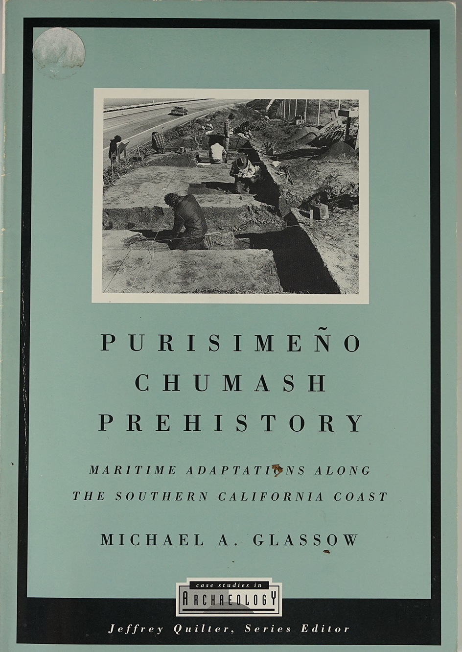 Softcover book: Chumash prehistory, excellent condition, 165 pages.