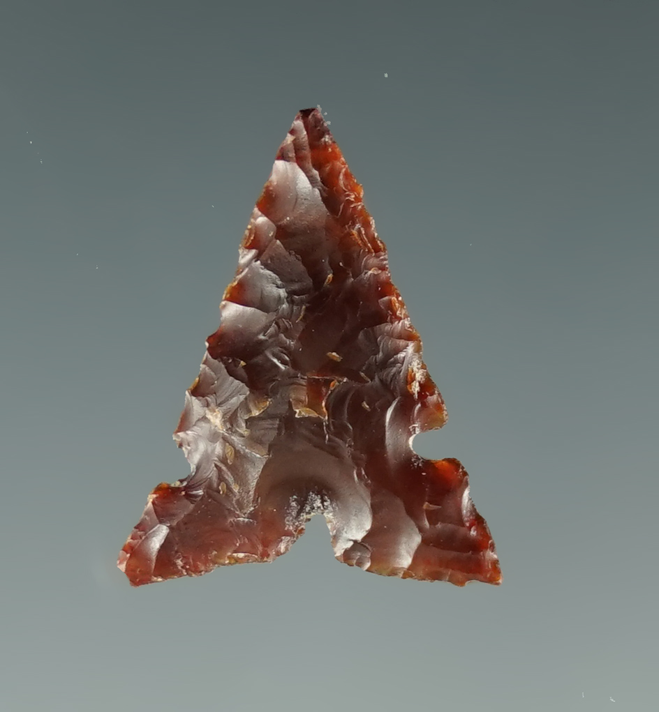 3/4" Desert Sierra made from red Agate found near the Columbia River.