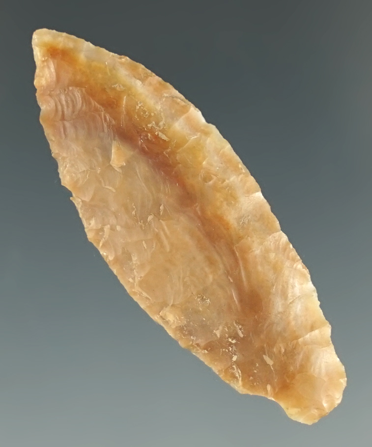1 3/4" Diminishing Stem Projectile Point made from beautiful material. Columbia River, WA.