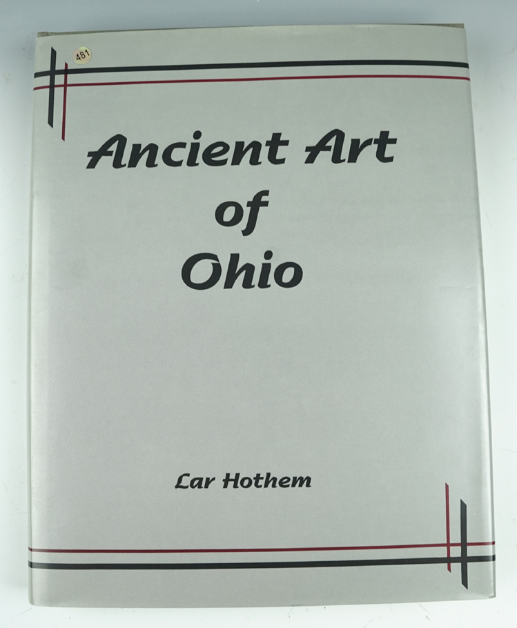Hardcover book with dust jacket in excellent condition "Ancient Art of Ohio" . # 1151 of 2000