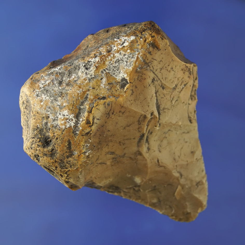 3 1/2" Kerrville Knife that was heavily used in ancient times found in Uvalde Co.,  Texas.