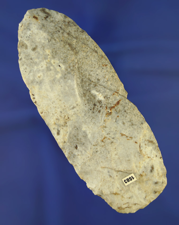 4 7/8" Flint Ridge Flint Knife found in licking County Ohio.