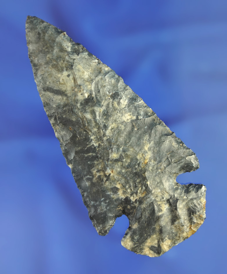 3 1/2" Wide Base Dovetail made from very attractive Coshocton Flint found in Coshocton Co., Ohio.