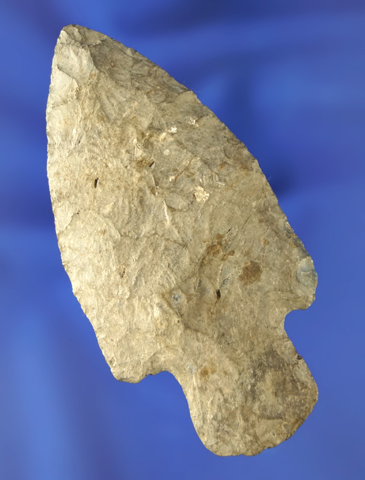 3 1/4" Bayport Chert Adena found in Paulding Co., Ohio that is very well flaked..