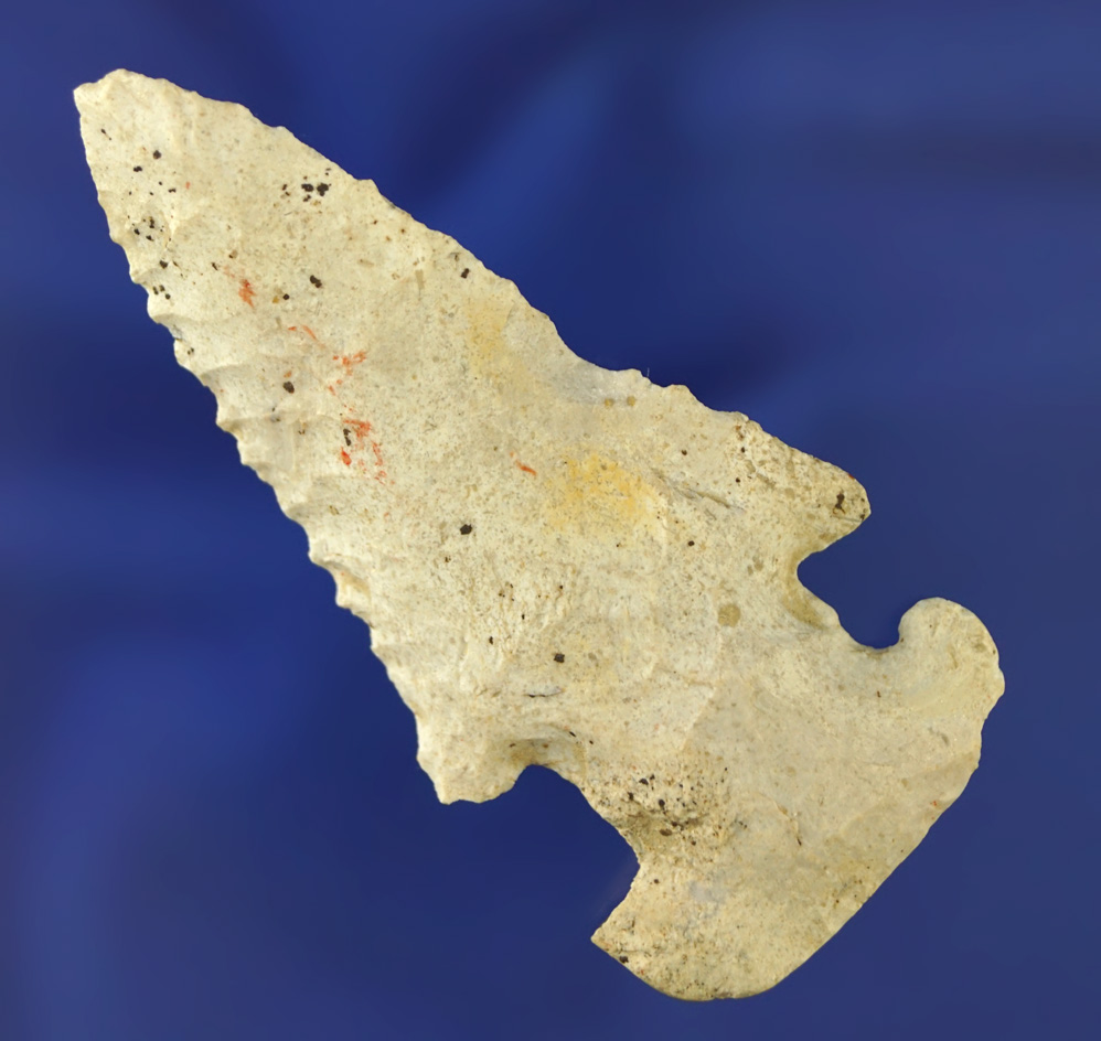 Well styled base on this 2 13/16" Archaic Thebes E-Notch Bevel found in Ohio.