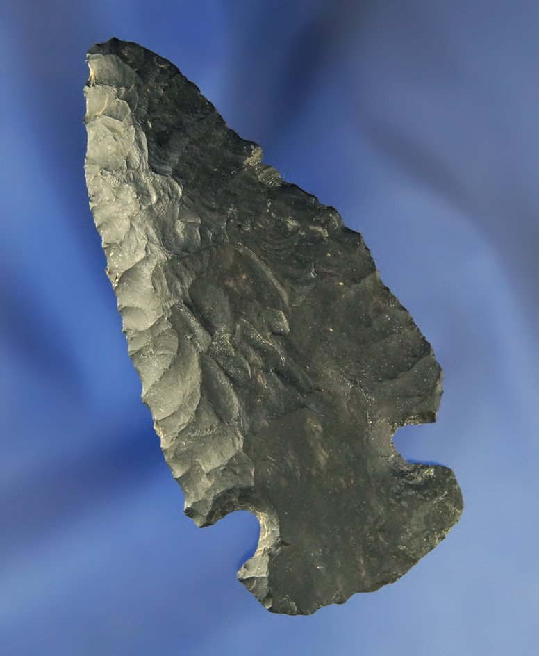 3 5/16" Coshocton Flint Archaic Knife found in Ohio.