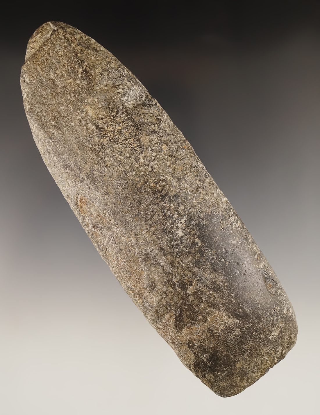 Large 6 3/8" hardstone Celt found in Ohio.