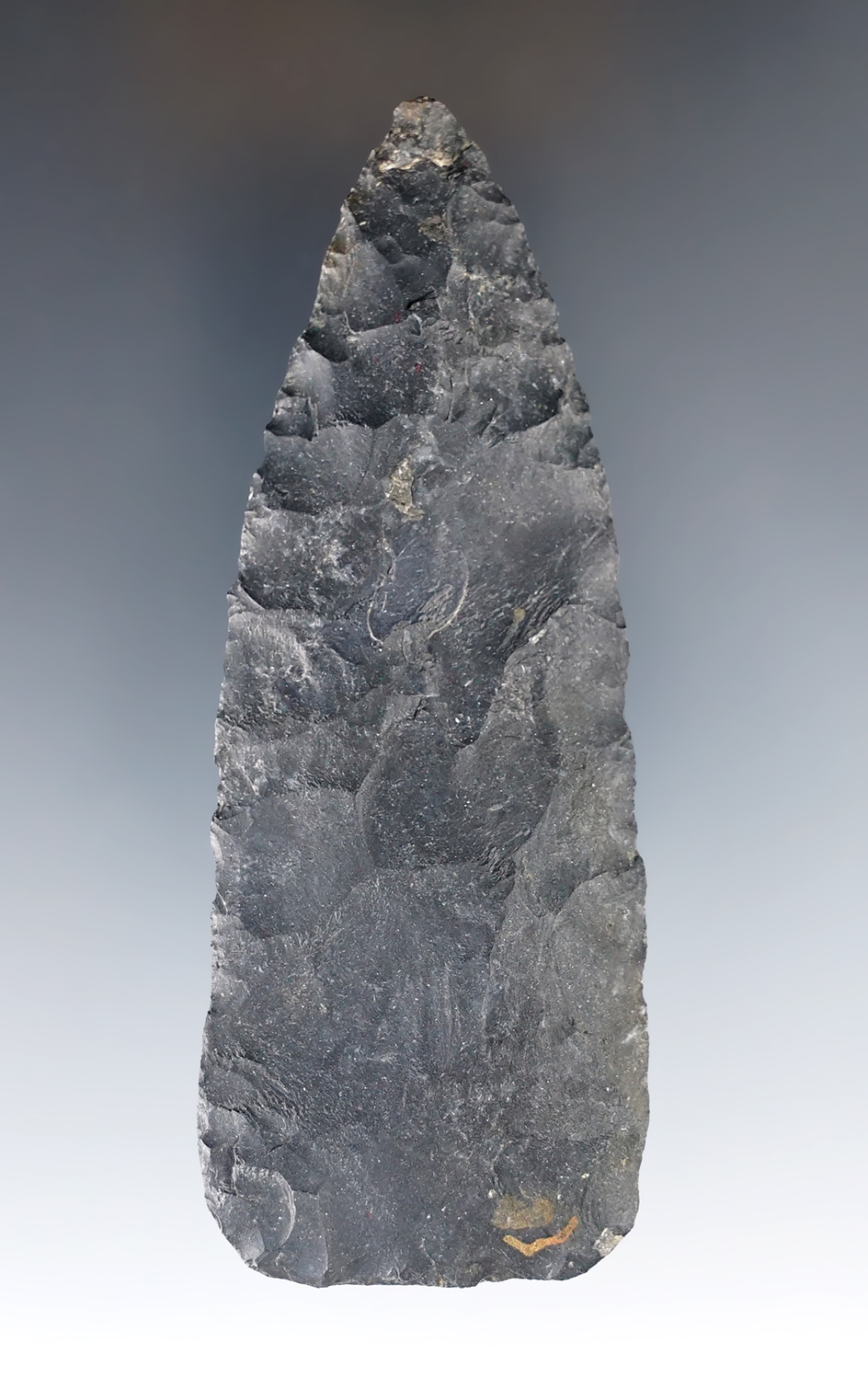 4" Cache blade made from Coshocton Flint. 