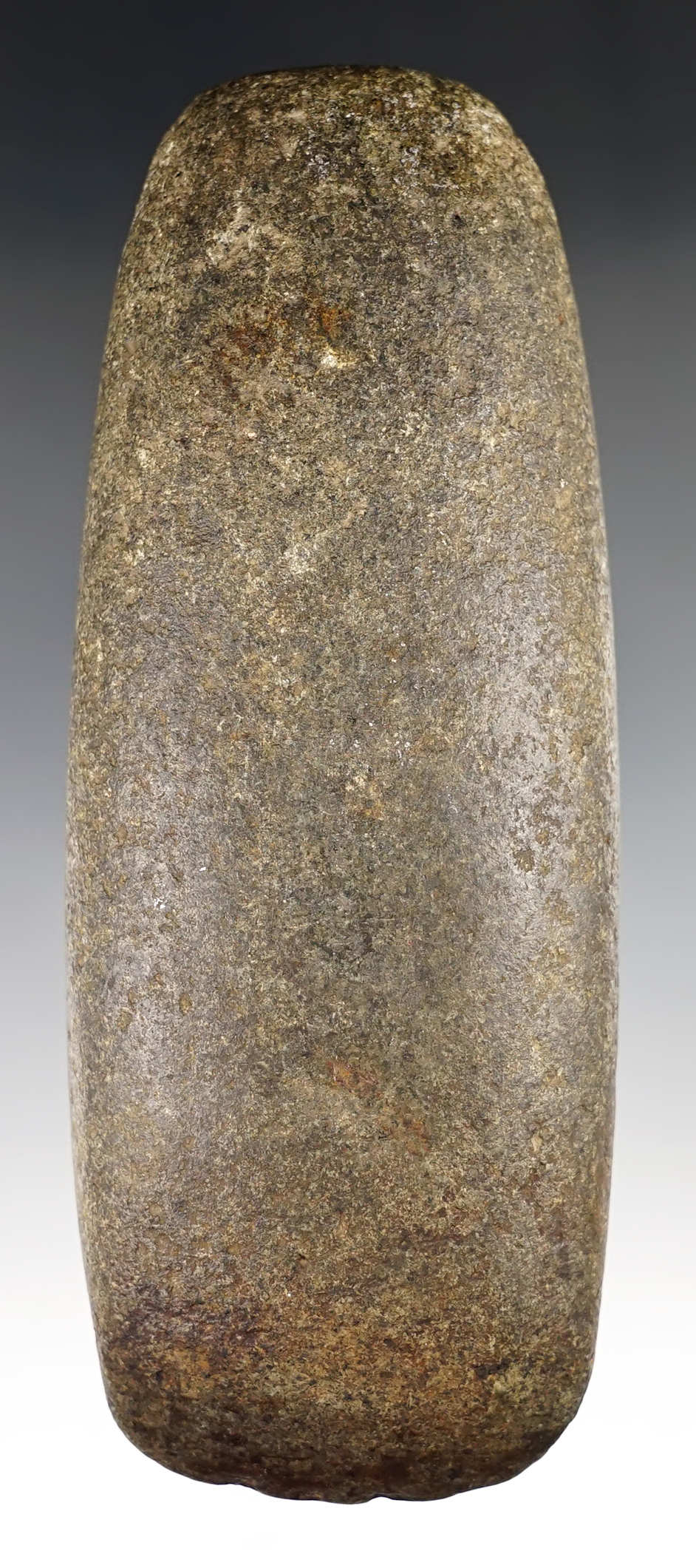 Beautiful craftmanship, patina and polish on this 6 5/8" Hardstone Celt found in Ohio.