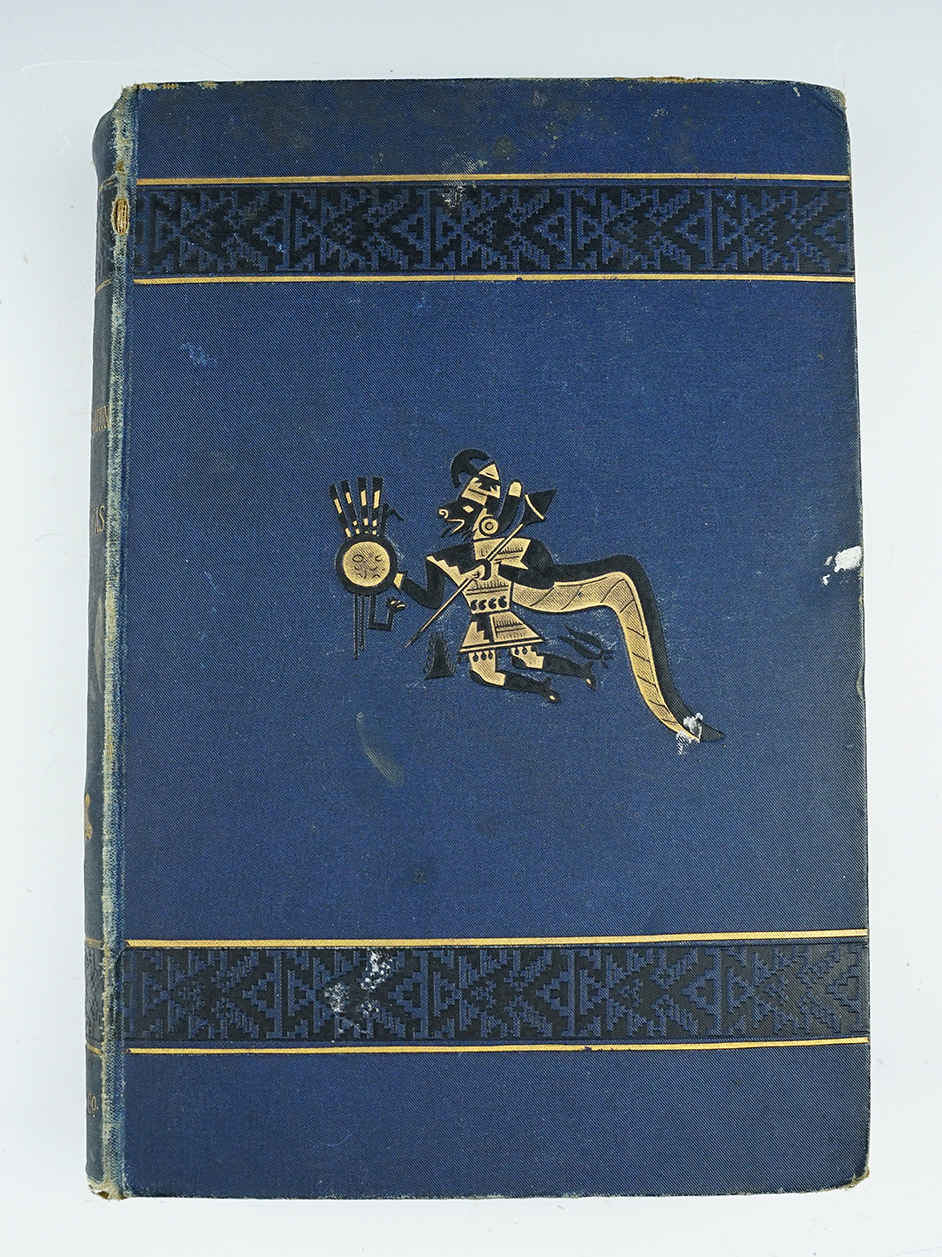 First edition 1877  book "Peru Travel and Exploration into the Land of the Incas", by Squier.