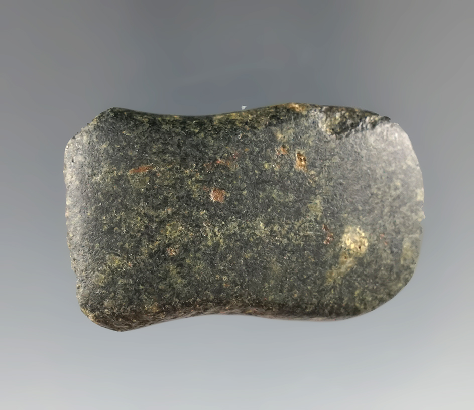 Uniquely styled 1 3/4" miniature Celt found in Ohio.