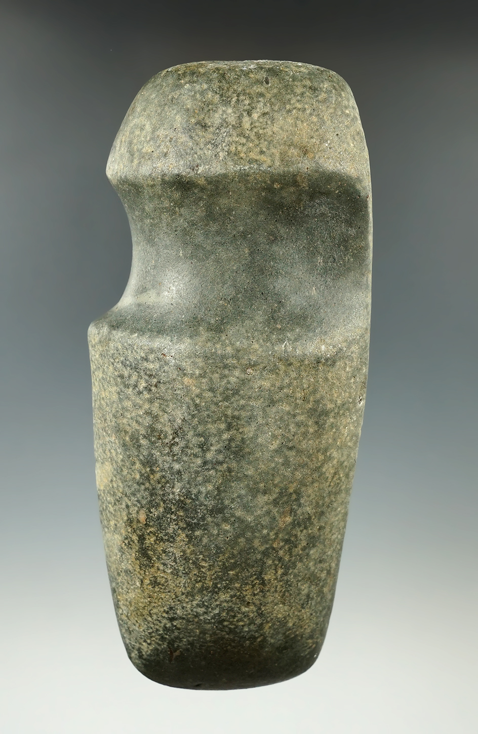 Nice! 6" long 3/4 grooved Axe with excellent use wear in groove and bit. Michigan.