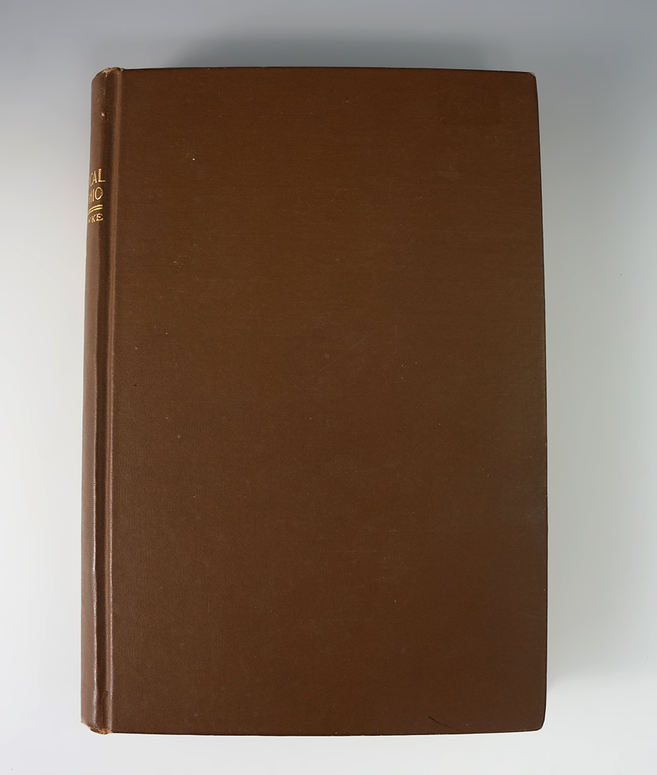 Rare hardcover book "Archaeological history of Ohio" By Gerald Fowke in good condition. 1901