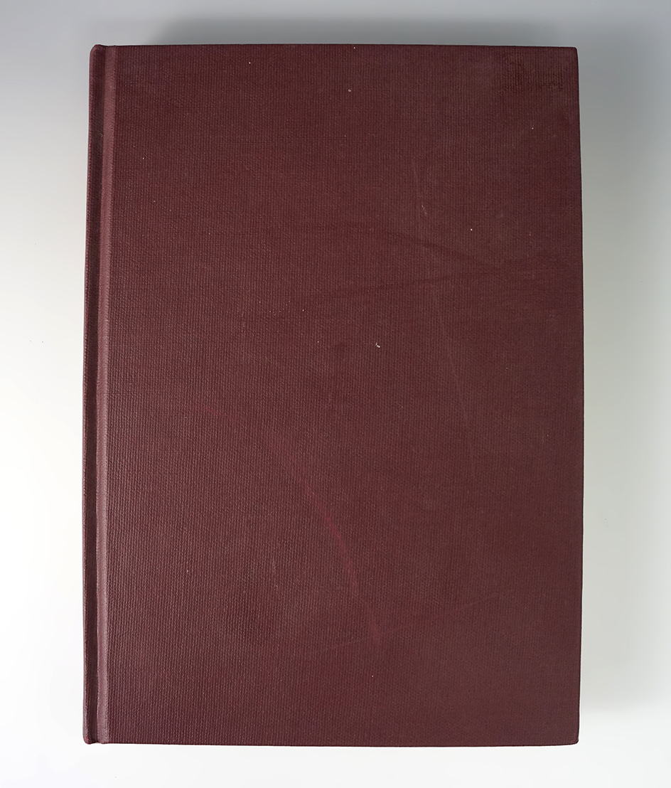 Rare hardcover book "Ancient monuments in the Mississippi Valley" by Squire and Davis. 1973 printing