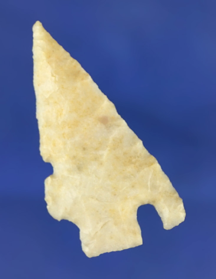 1 13/16" nicely styled and well made Charcos point found in Southwest Texas.