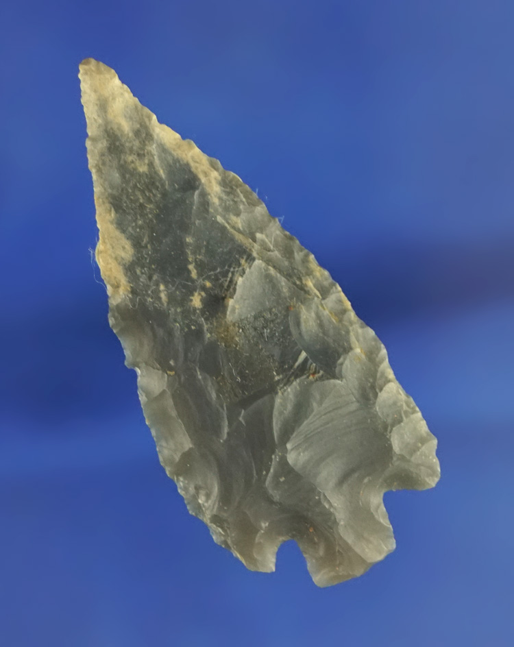 2 3/16" Eva point made from quality material found in Kentucky. Ex. Jerry Dickey.