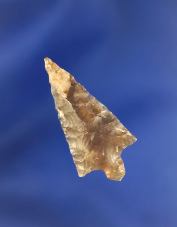 1 5/16" Rabbit Island made from nicely translucent agate, found near the Columbia River.