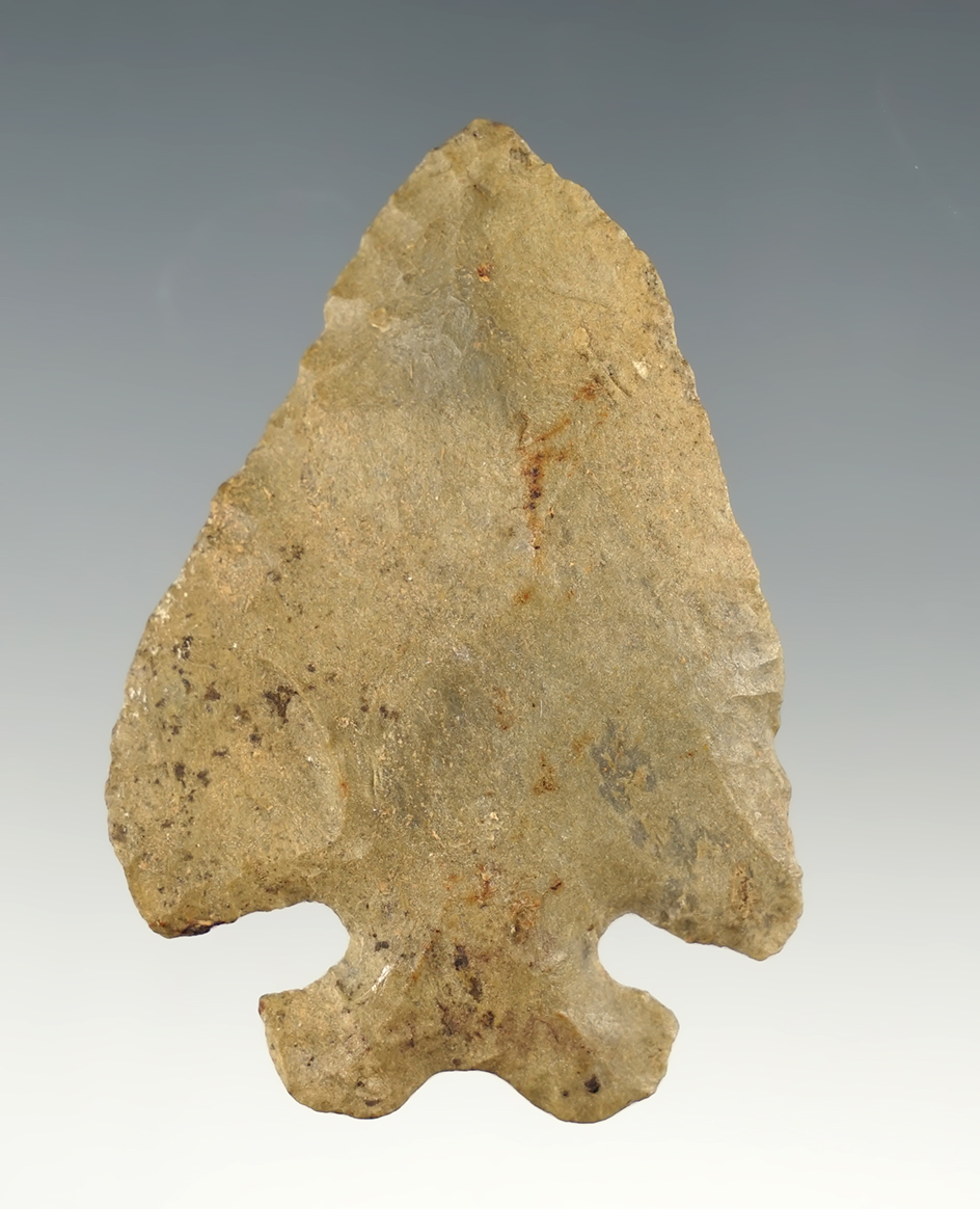 Nicely styled 2 5/8" Thebes found in Gallia Co., Ohio in Addison Township.