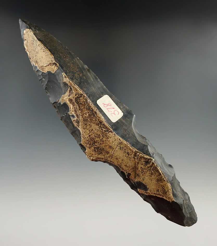 7 13/16" Mayan Macro Blade Dagger found in Bellize.