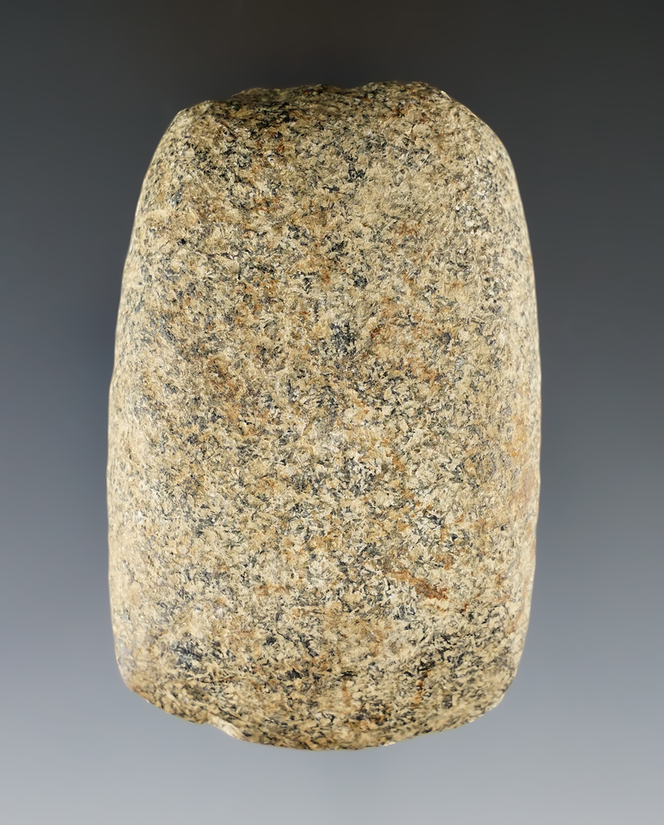 3 3/16" Hardstone Celt found in Ohio with good polish to the bit area.