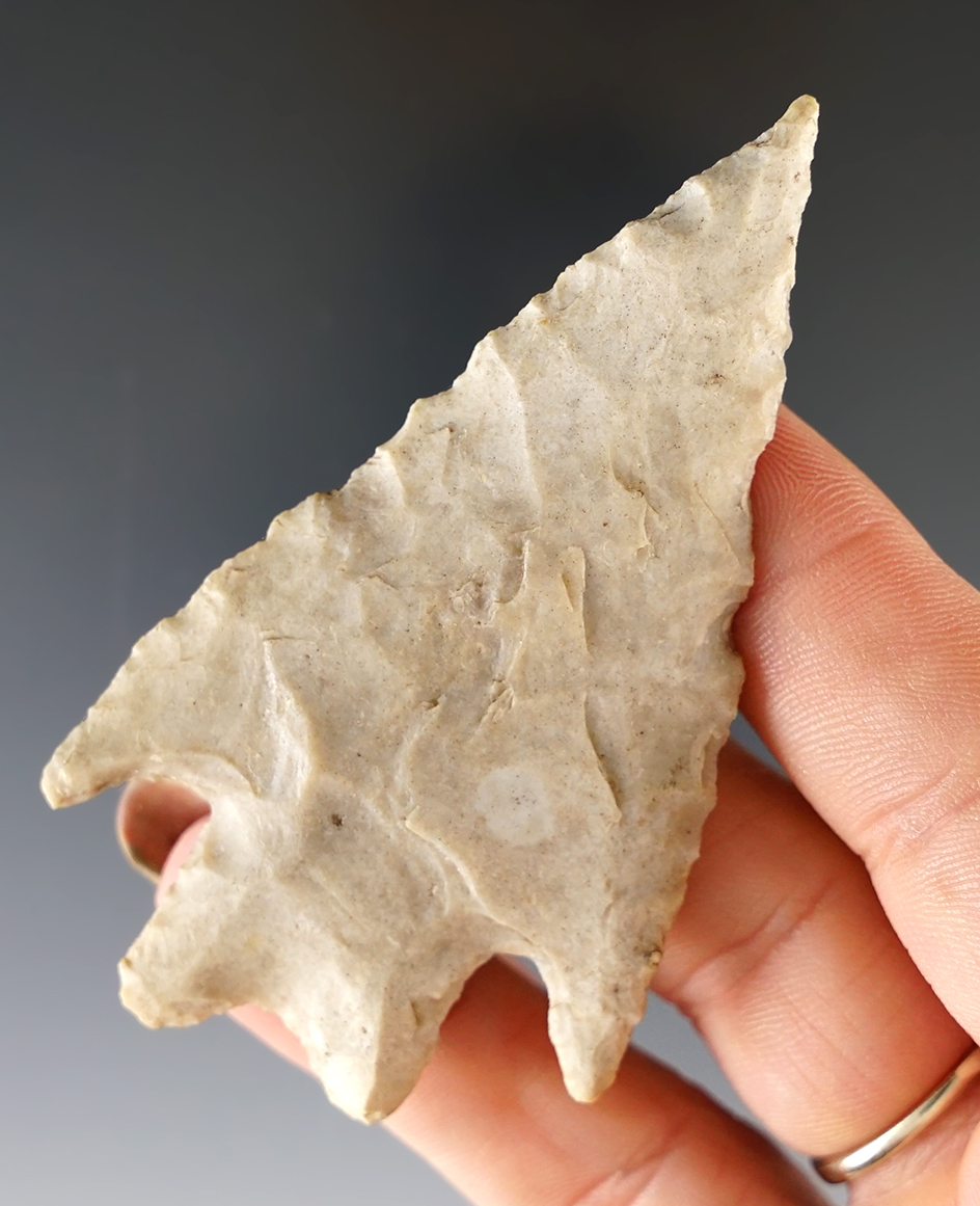 Well made 3 1/16" Marshall found in Wilson Co., Texas. Comes with a Rogers COA. Ex. Bill Arnold