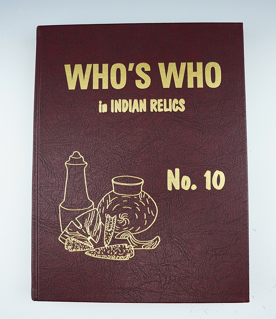 Hardback Book: "Who's Who in Indian Relics" No. 10, First Edition 2000.