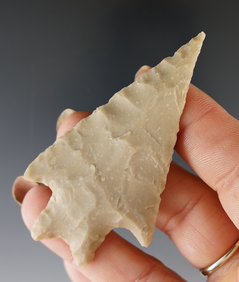 2 13/16" Pedernales Point that is well made. Found in Kimble Co., Texas - Rogers COA.