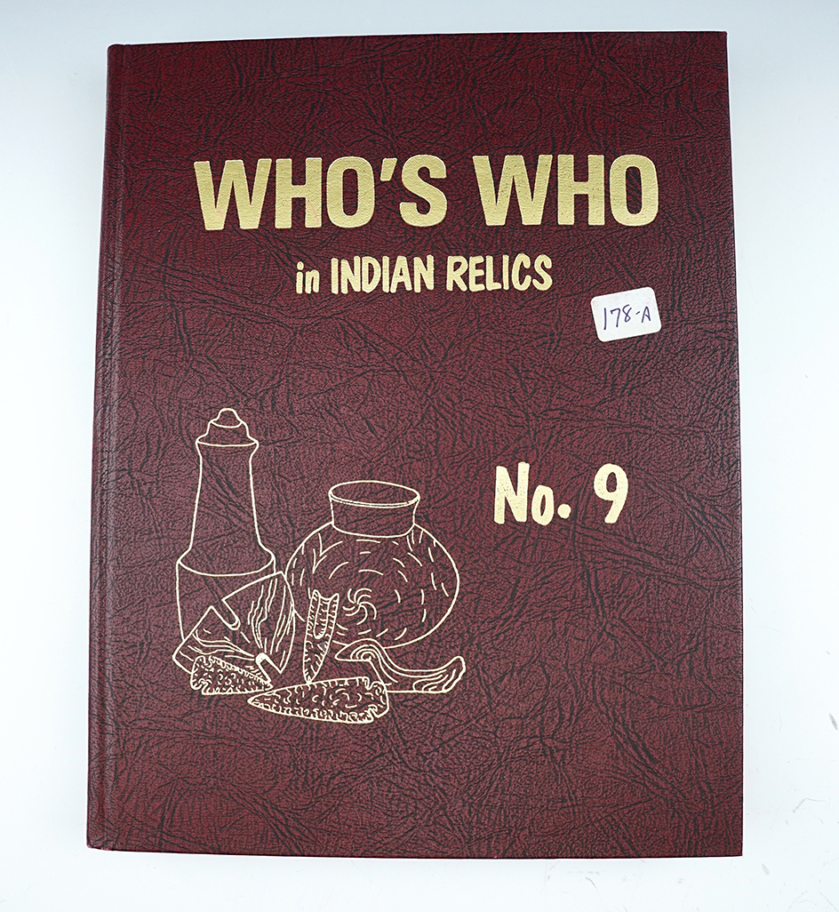 Hardback Book: "Who's Who in Indian Relics" No. 9, First Edition 1996.