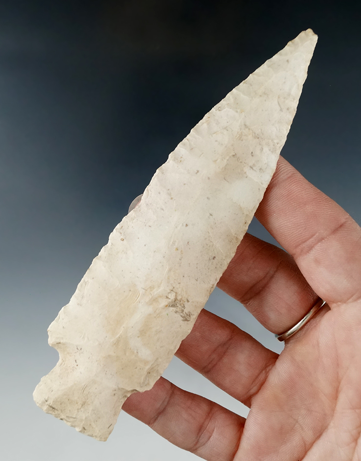 4  7/8" Etley point found in Monroe Co., Missouri.