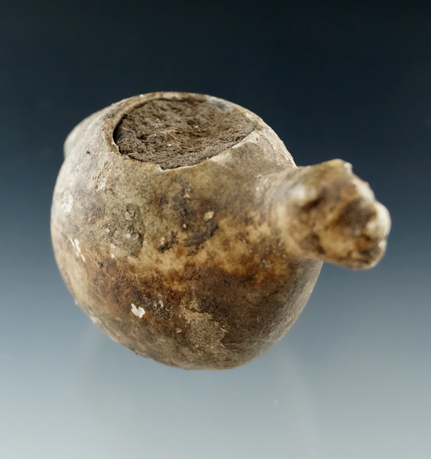 2 1/4" miniature Llama Conopa with original offering still in chamber.