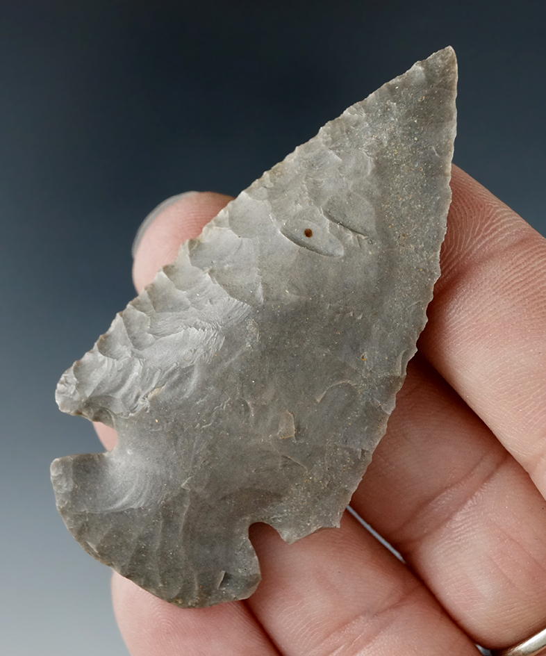 2 7/16" Dovetail found by Roscoe Brown in Hancock Co., Kentucky in the 1930s-40s.