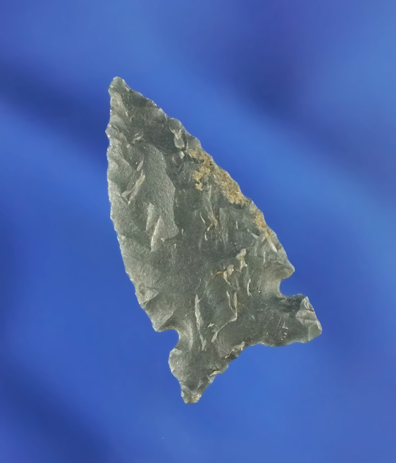 1 3/16" well styled Sidenotch Points found in Oregon.