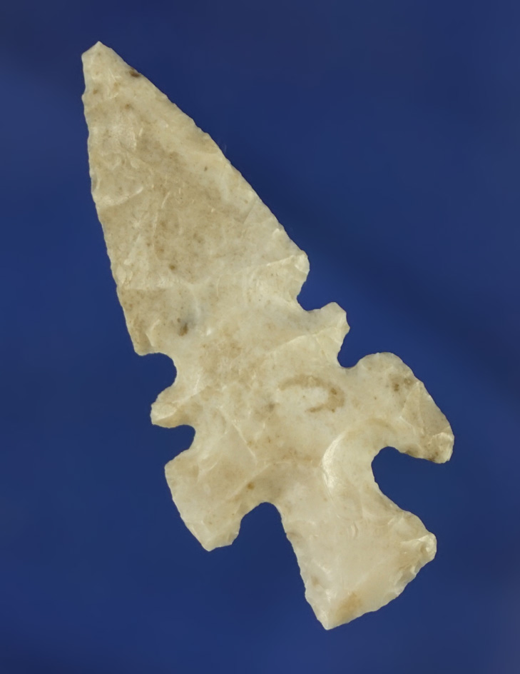 1 5/8" Duran point found in Texas.